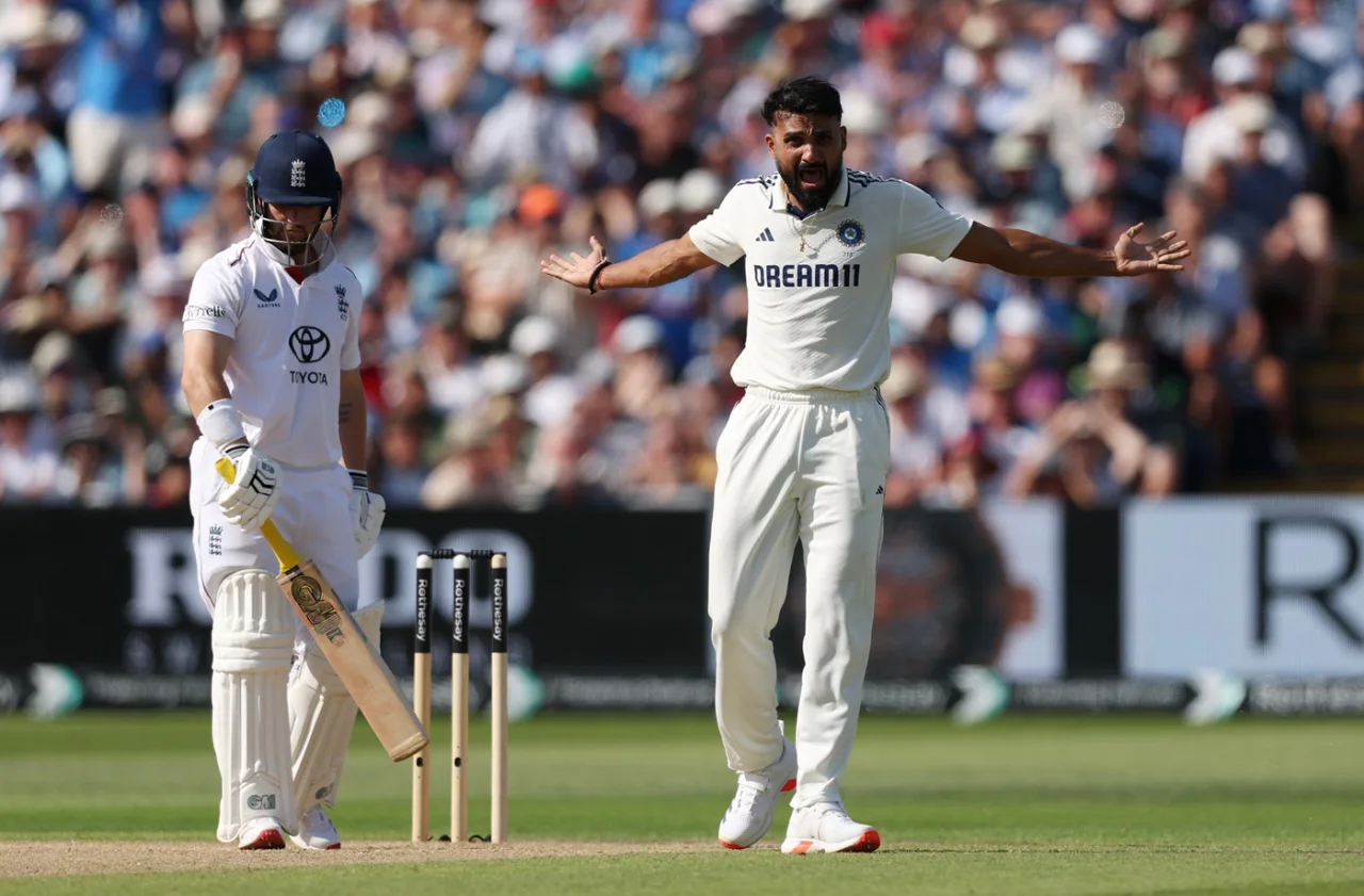 akash deep takes two quick wickets on test debut at edgbaston