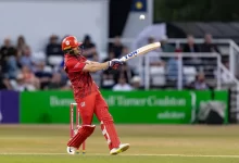 phil salt’s bat undergoes on-field gauge test during vitality blast match