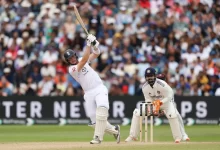 jamie smith celebrates unbeaten century against india at edgbaston