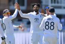 shoaib bashir sustains finger injury attempting caught and bowled against jadeja