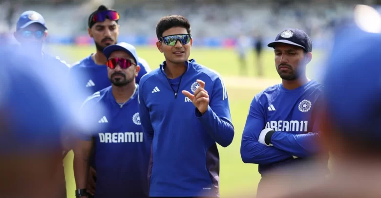 shubman gill under captaincy pressure during england test series