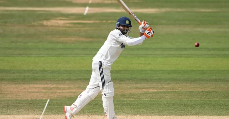 ravindra jadeja fights alone for india in lord’s test 2025