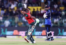 tanzid hasan tamim celebrates match-winning innings against sri lanka in colombo