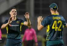 ben dwarshuis dismisses both west indies openers early in st kitts t20i