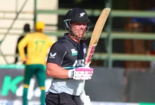 tim seifert celebrates unbeaten half-century in t20 tri-series match
