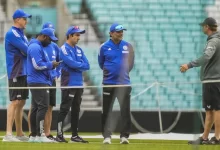gautam gambhir confronts oval groundsman during india's practice session
