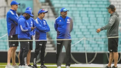 gautam gambhir confronts oval groundsman during india's practice session