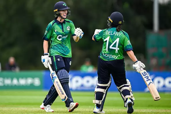 orla prendergast celebrates all-round performance in ireland's odi win over zimbabwe