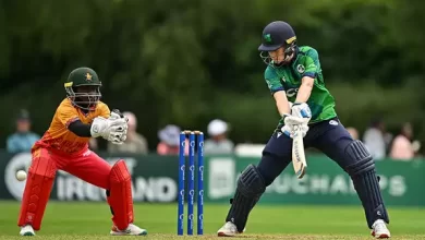 orla prendergast celebrates after guiding ireland to odi series win against zimbabwe