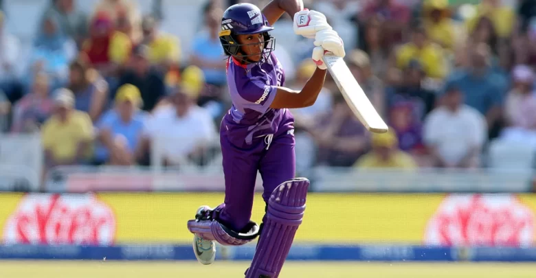 davina perrin guides northern superchargers to victory over trent rockets in the hundred womens match