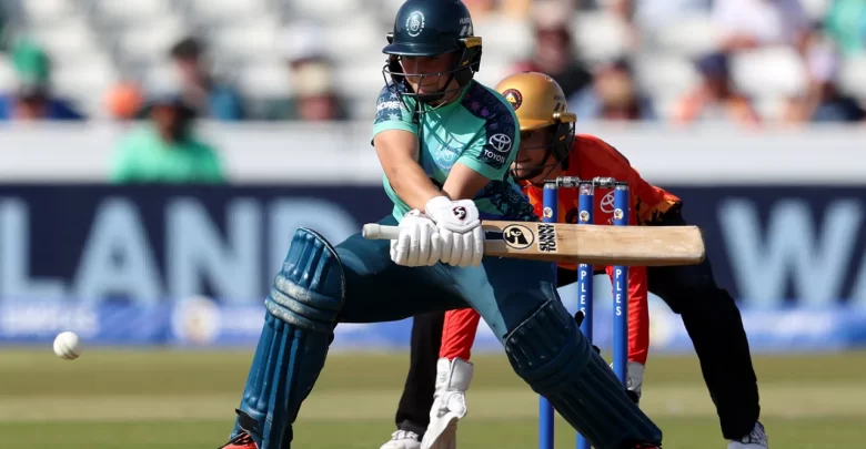 alice capsey scores half-century to guide oval invincibles to first win in the hundred womens 2025