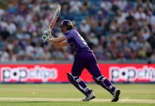 zak crawley batting half century for northern superchargers against london spirit in the hundred 2025