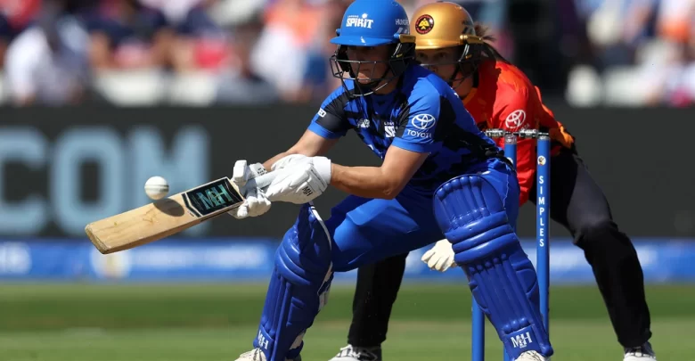 kira chathli scores match-winning fifty for london spirit in the hundred