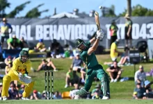 aiden markram scores 82 runs leading south africa batting in cairns odi opener against australia