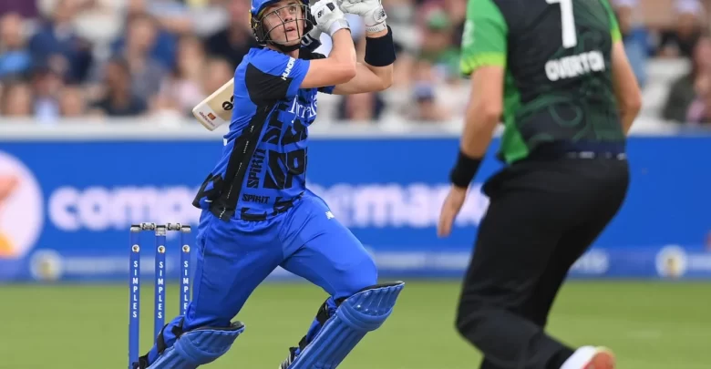 jamie smith explosive batting for london spirit against southern brave in the hundred 2025